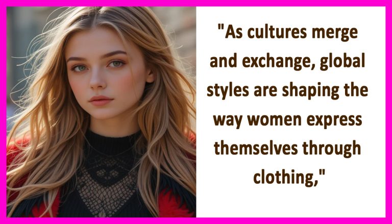 Cultural Influence: How Global Styles Are Shaping Modern Women’s Fashion